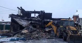 Демонтаж сгоревших зданий в Балашове | Сварной-Бла - снос после пожара от 1046 рублей